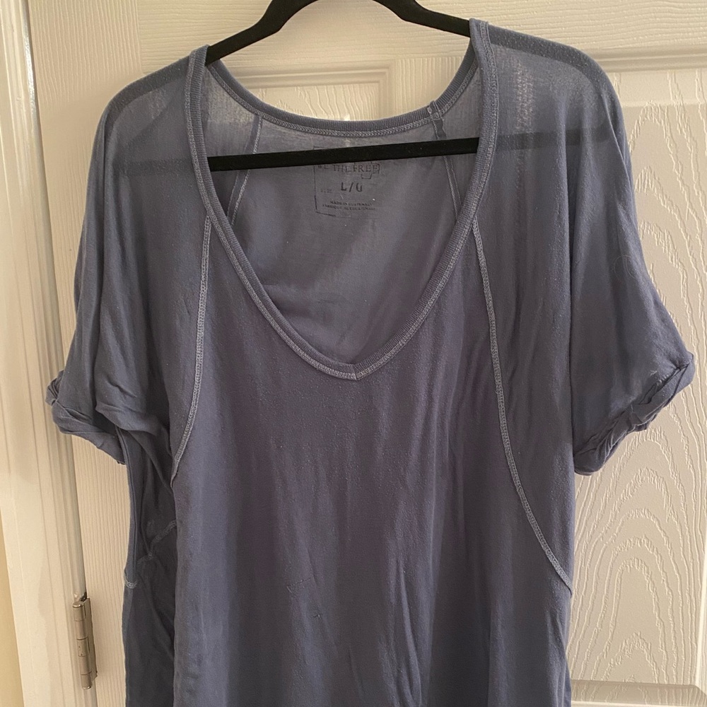 Free People | “Free Falling” v- neck tee
